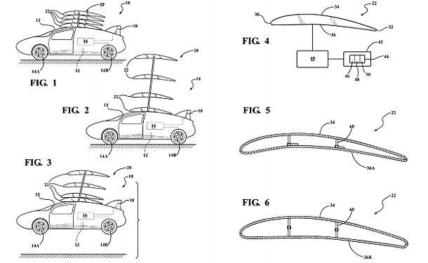 Toyota запатентовала крылья для летающего автомобиля 