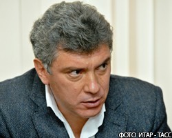 Б.Немцова арестовали на 15 суток 