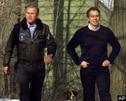 Буш и Блэр довольны друг другом