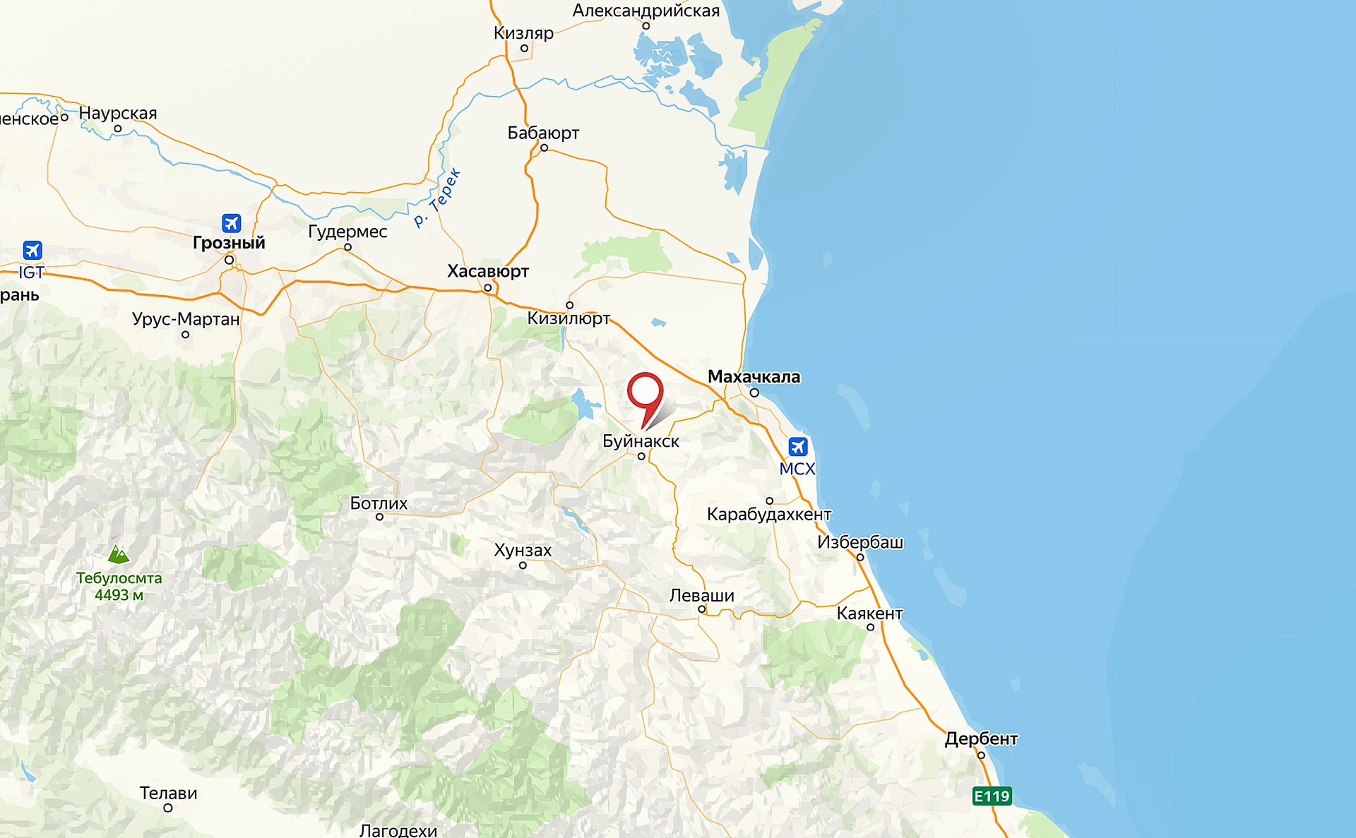 сервис «Яндекс.Карты»