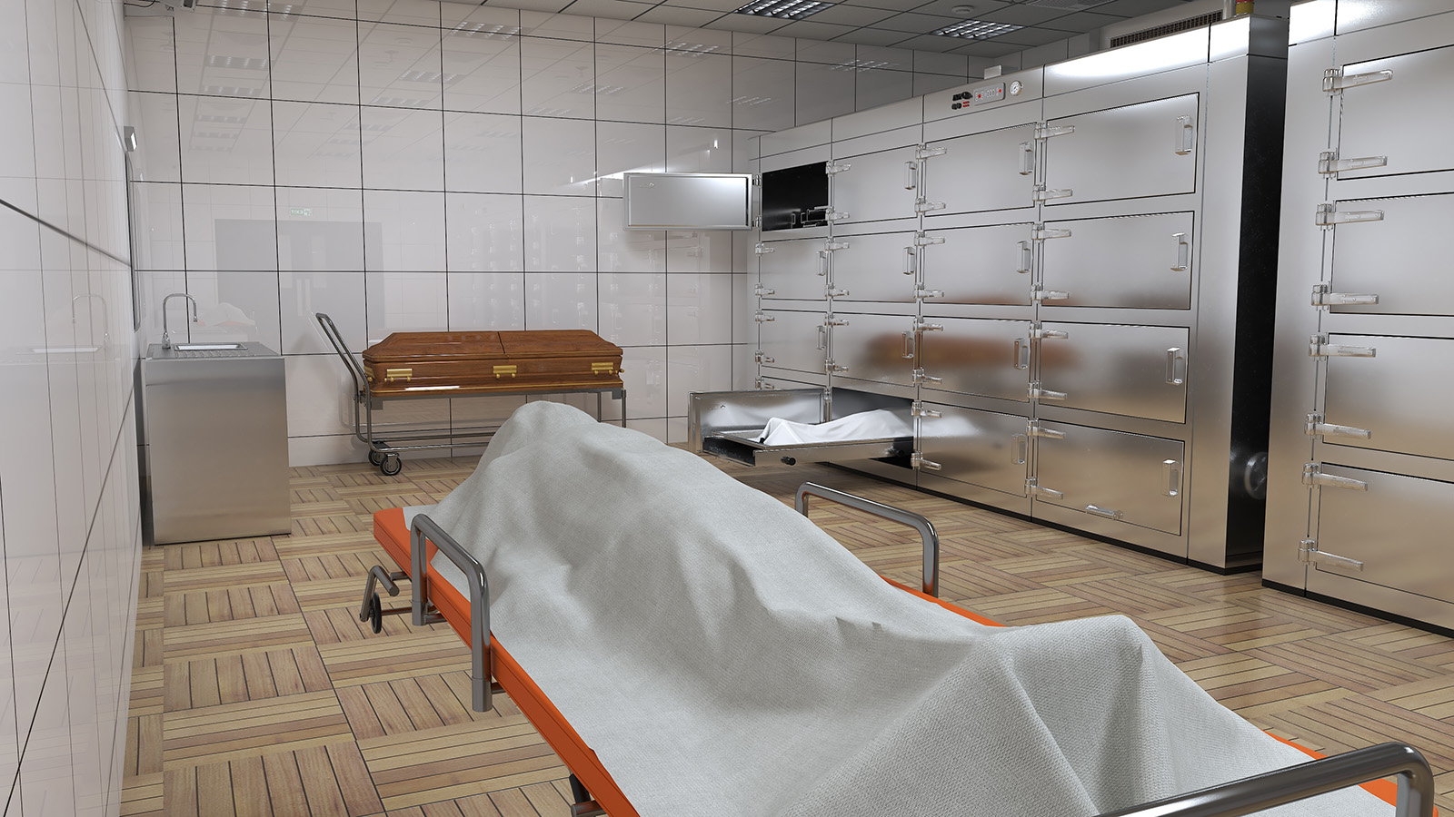 В Приморье сотрудники морга вшили три куклы вуду в тело умершего