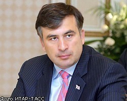В.Путин поздравил М.Саакашвили со вторым сроком