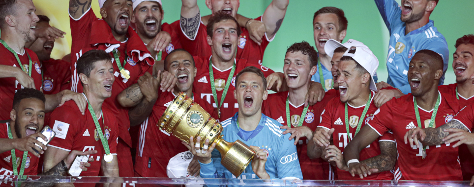 «Бавария» обыграла «Байер» и стала обладателем Кубка Германии