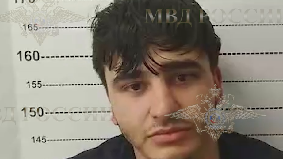 МВД показало кадры допроса подозреваемого в убийстве москвича на парковке
