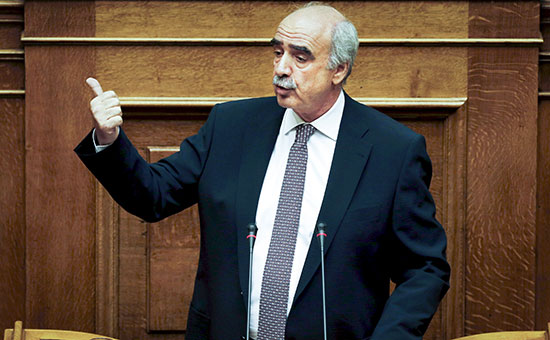 Лидер оппозиционной греческой партии &laquo;Новая демократия&raquo; Вангелис Меймаракис