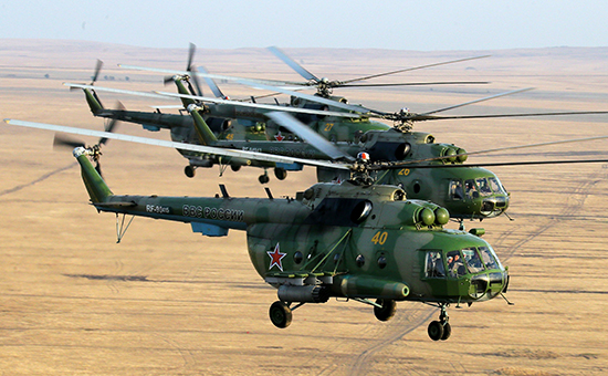 Российские вертолеты Ми-8