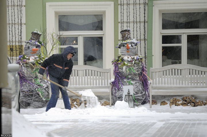 Весенняя пурга в Москве, а также другие сюрпризы природы