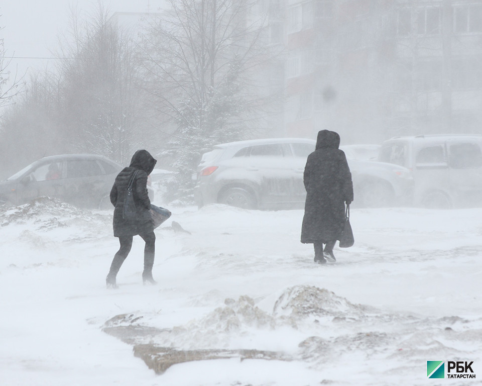 В Татарстане выпало рекордное количество снега за последние 140 лет