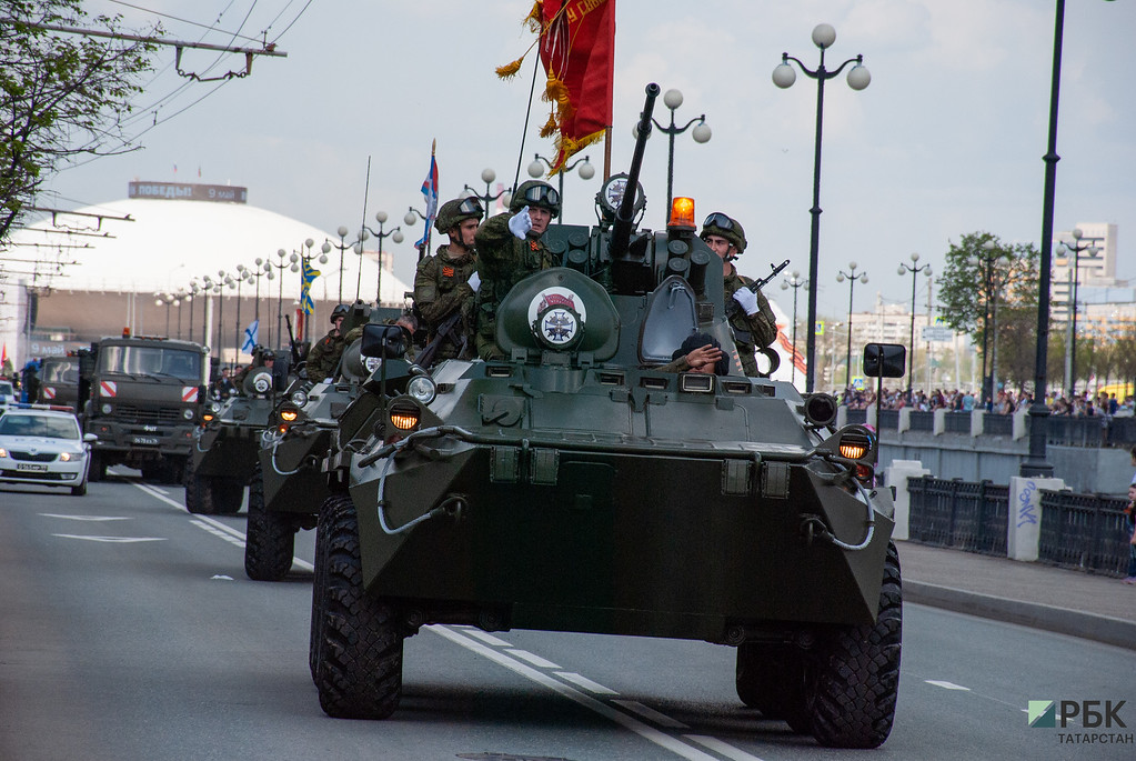 В Казани в связи с празднованием Дня Победы ограничено движение