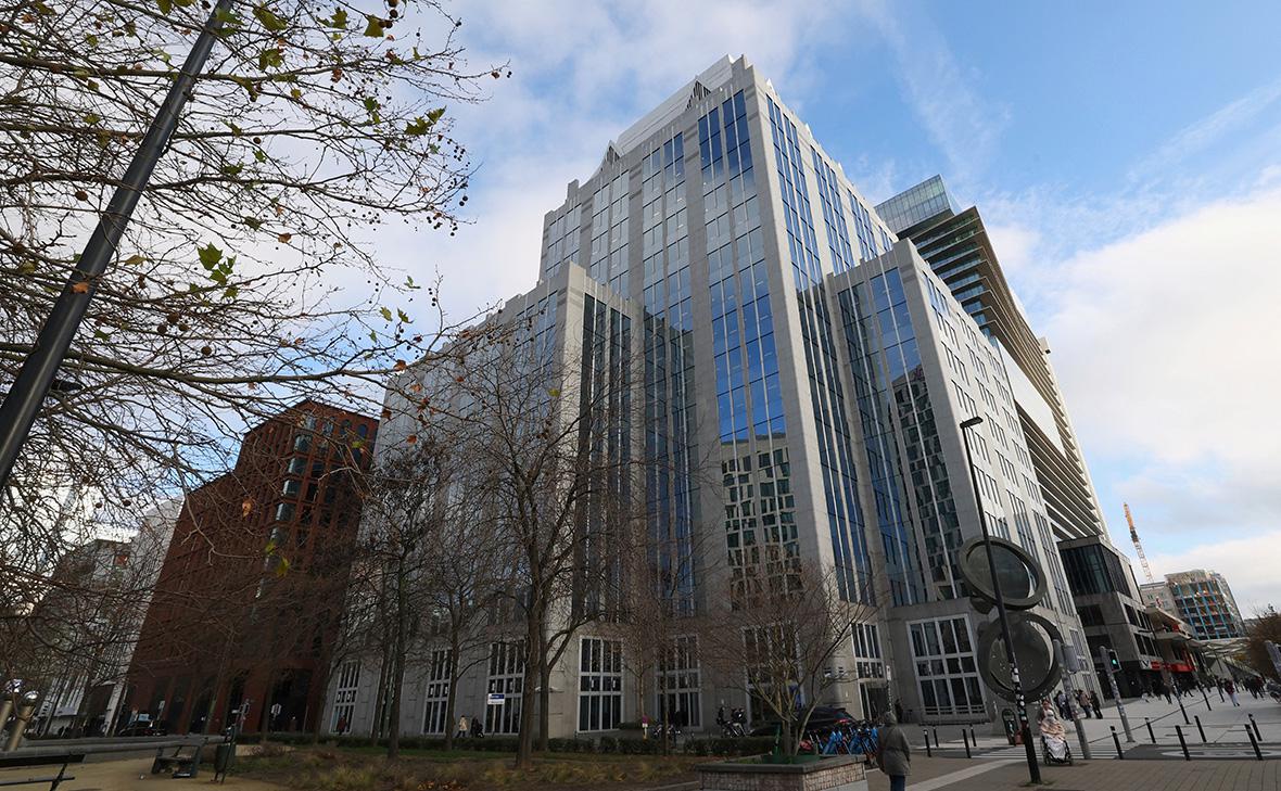 Штаб-квартира Euroclear в Брюсселе