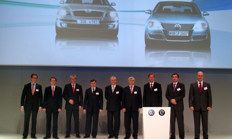 Немецкие представители VW страшно довольны проделанной работой
