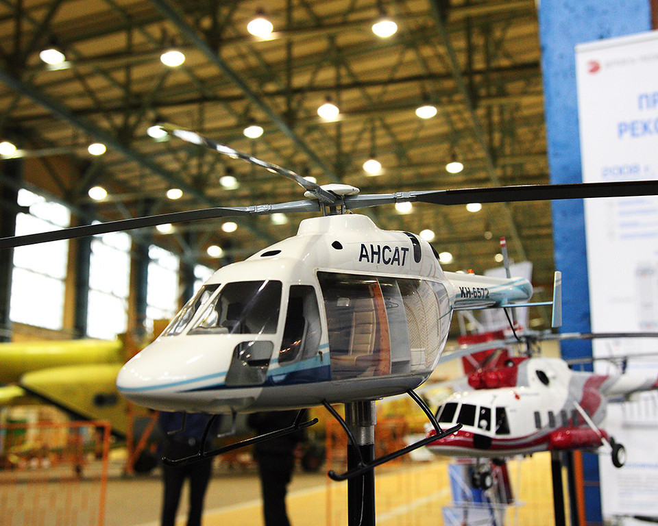 «Вертолеты России» презентуют «Ансат» на выставке МАКС-2017 в Москве