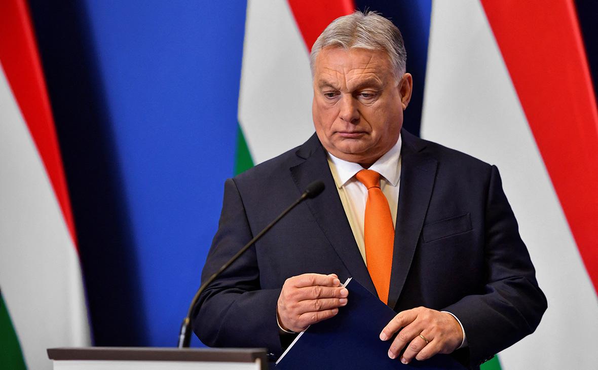 Орбан заявил, что занял «сторону венгров» в конфликте России и Украины"/>













