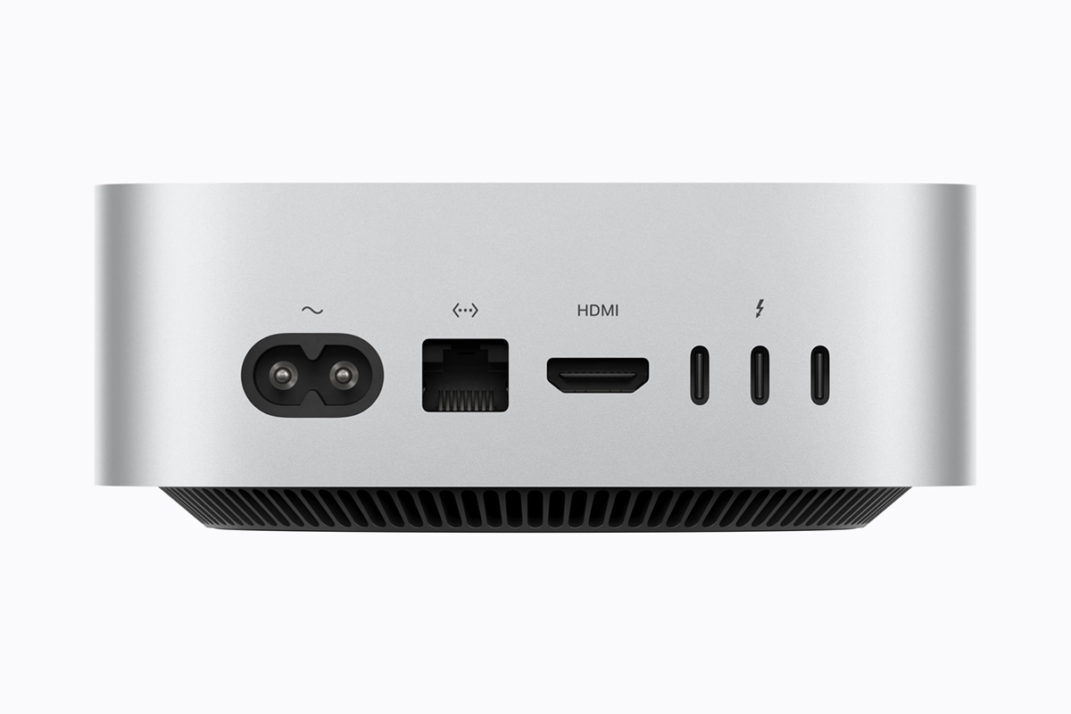 Благодаря широкому спектру возможностей подключения новый Mac mini с процессорами M6 и M5 Pro теперь поддерживает Wi-Fi 7 и Bluetooth 6, а также Ethernet 2,5 Гбит/с для более быстрого проводного подключения, при этом доступна конфигурация с 10 Гбит/с