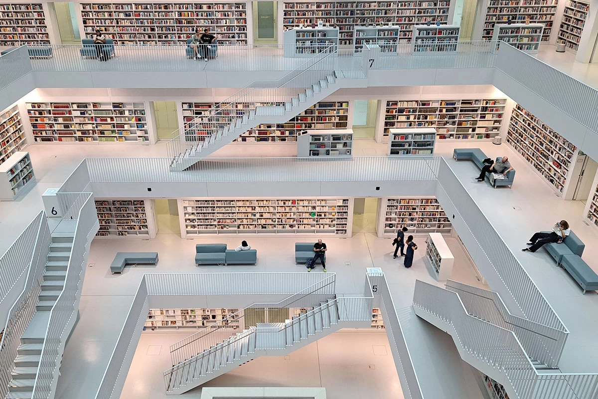 Публичная библиотека Штутгарта, Германия