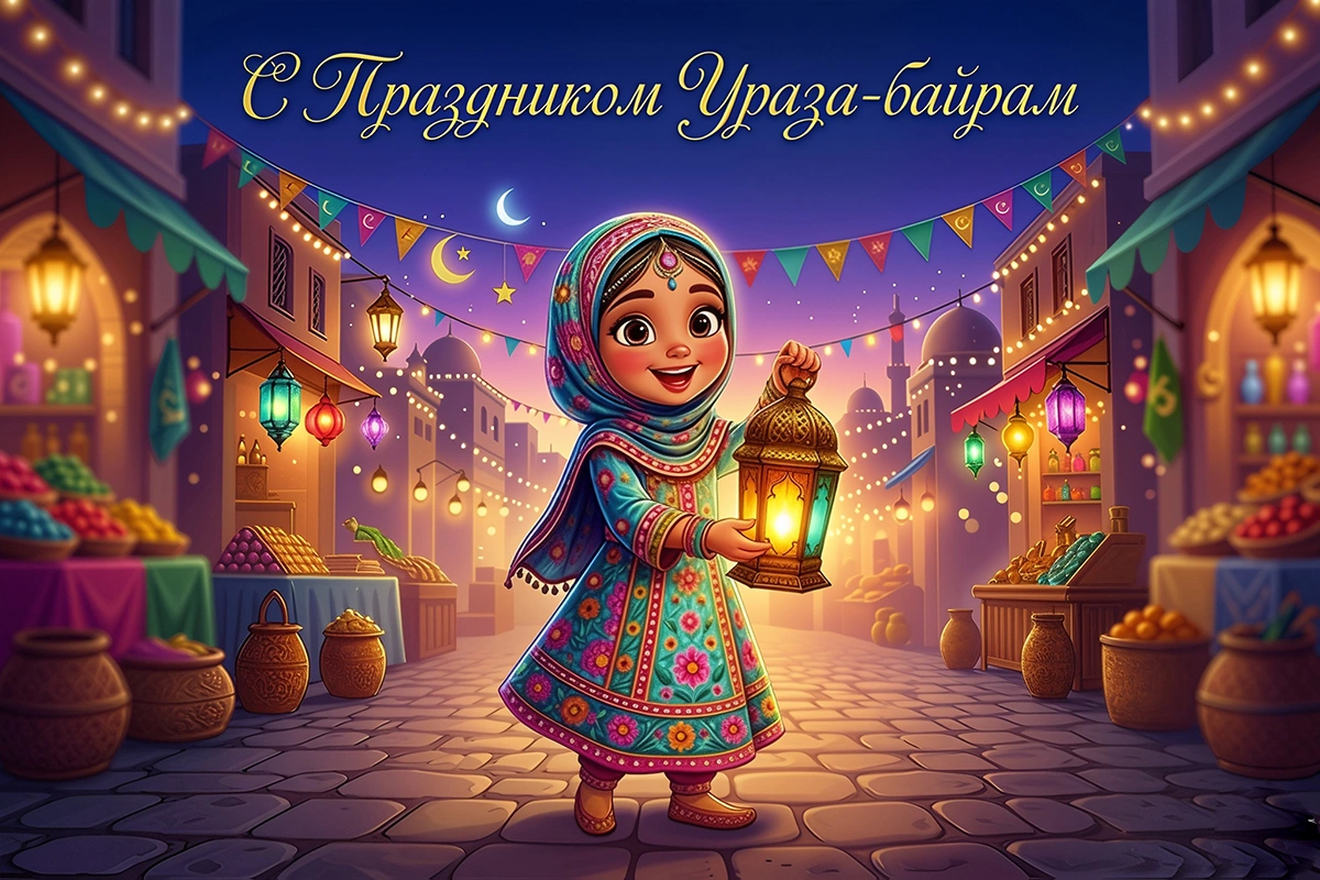 Открытки с Ураза-байрам: 15 вариантов для трогательного поздравления