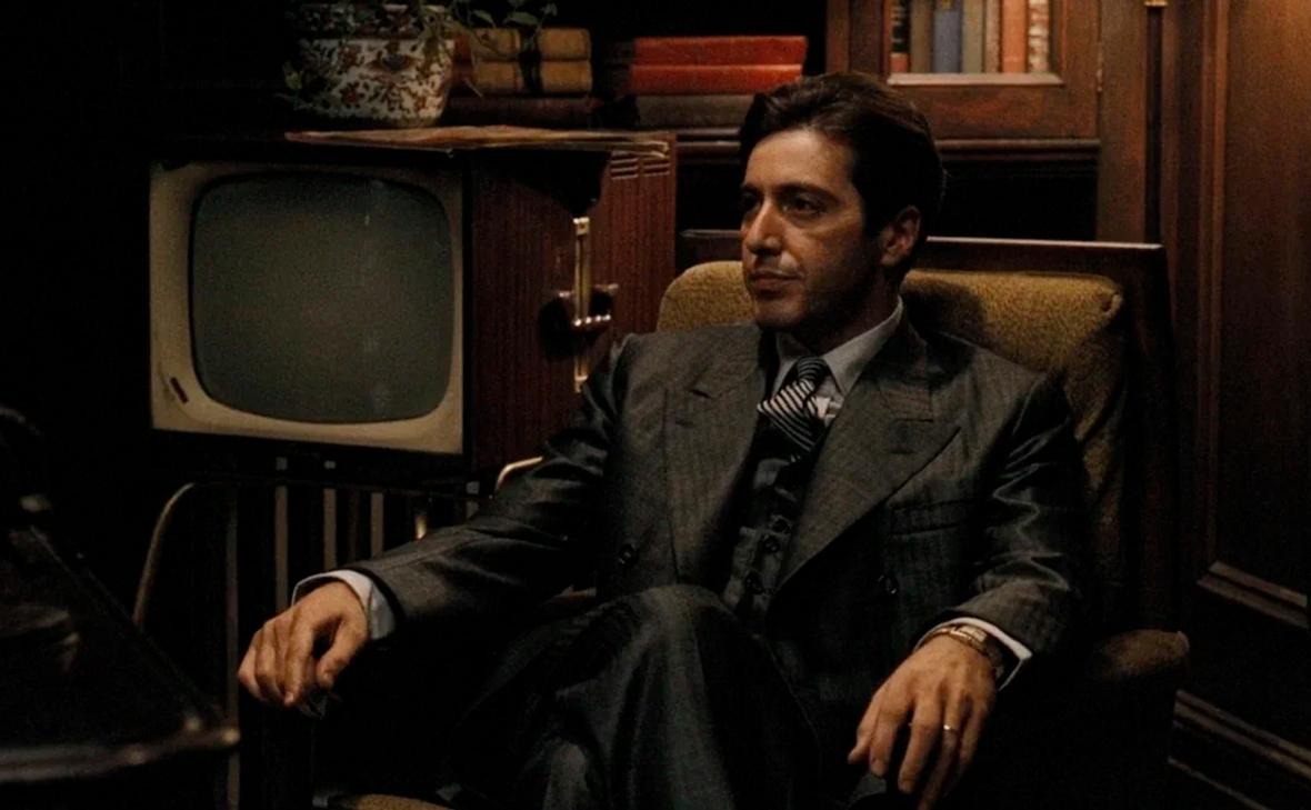 Аль Пачино в фильме &laquo;Крестный отец&raquo;, 1972 год