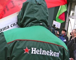 Главы петербургского Heineken не признают, что забастовка нанесла ущерб на 8 млн руб.