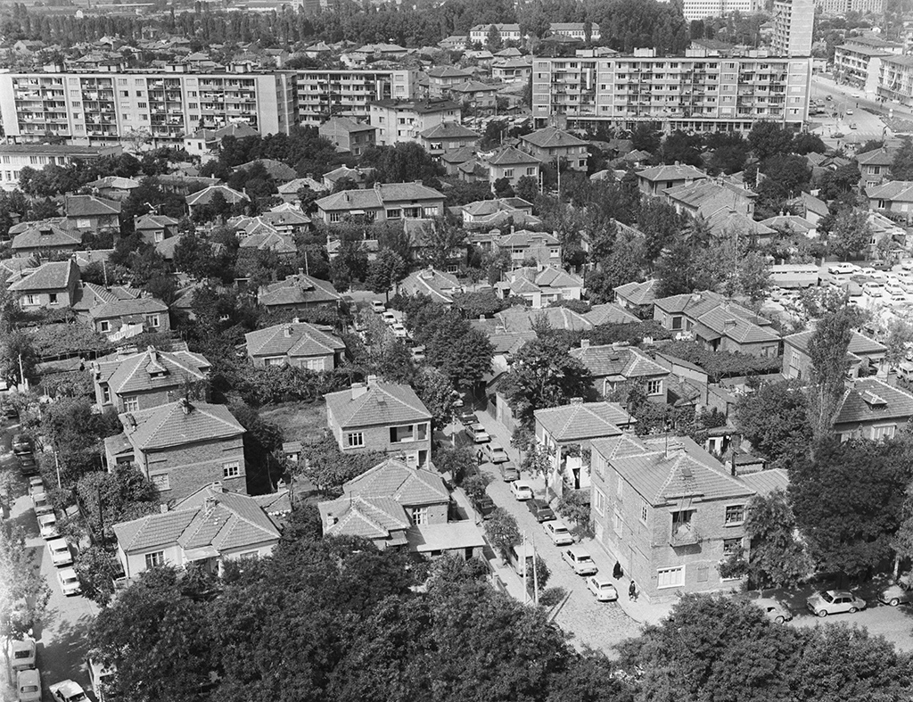 Пловдив, Народная Республика Болгария. Общий вид на&nbsp;мозаику города