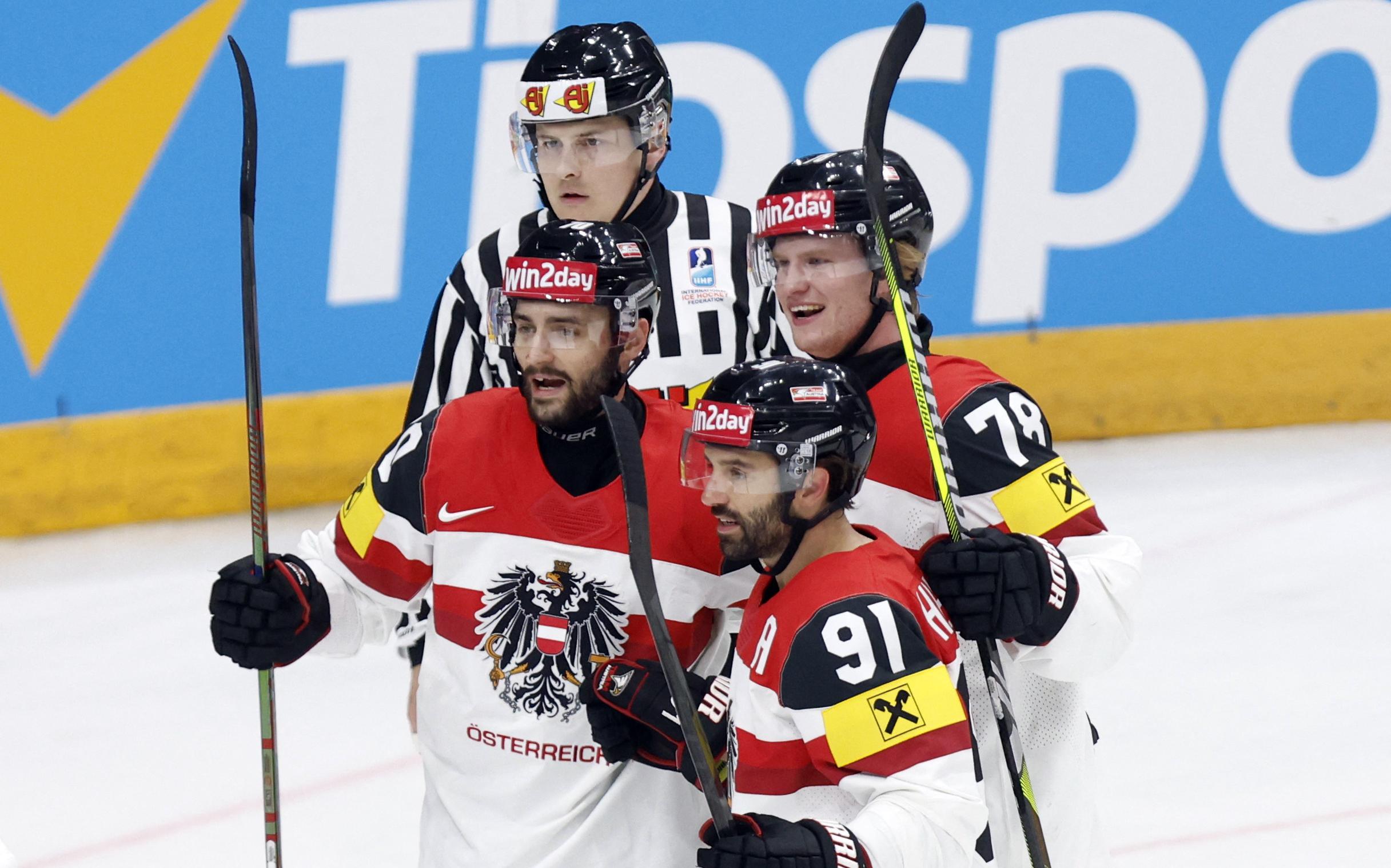 Австрия в матче с Канадой сделала крупнейший камбэк ЧМ по хоккею
