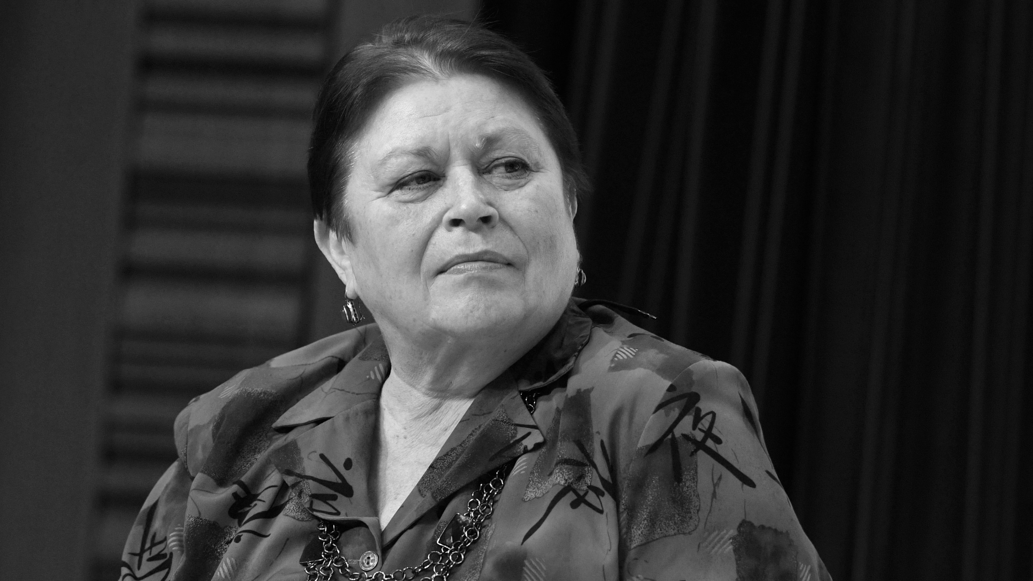 Актриса Наталия Потапова во время творческой встречи после пресс-показа фильма «Елки последние». 5 декабря 2018 года