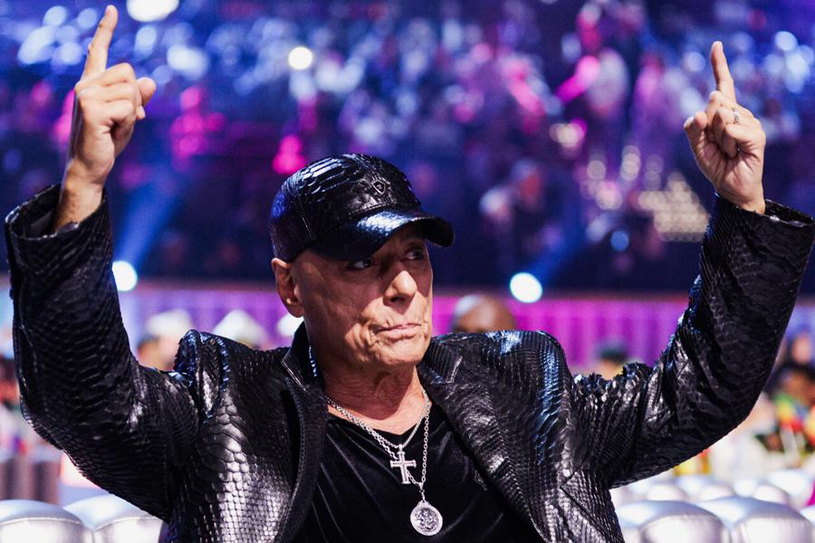 Член жюри Международного музыкального конкурса «Интервидение от США Джо Линн Тернер перед началом Международного музыкального конкурса «Интервидение» 2025 в концертном зале «Live Арена»