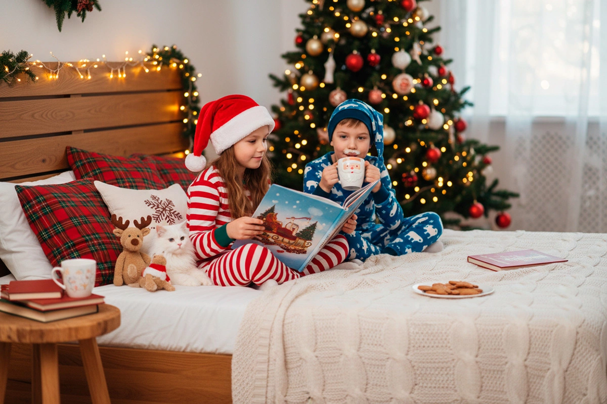 Позвольте детям самим срежиссировать домашнюю фотосессию на Новый год