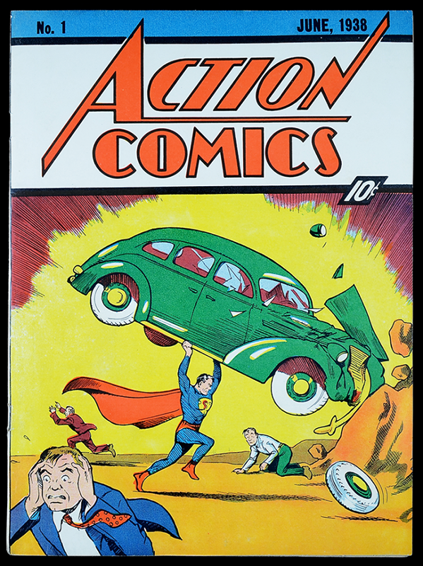 Обложка Action Comics № 1, 1938