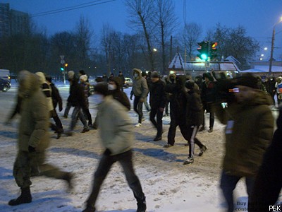 Возле Останкино задержаны около сотни националистов 