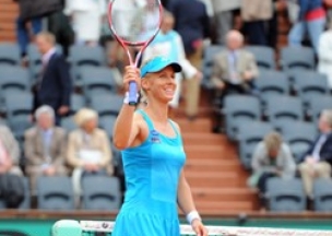 Дементьева вышла в полуфинал Roland Garros