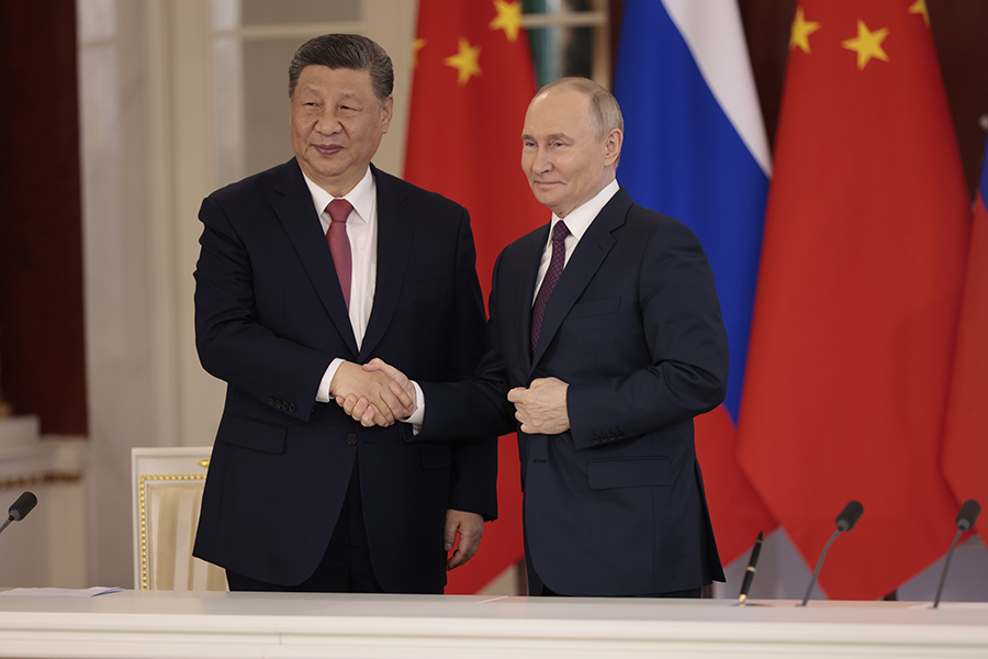 Си Цзиньпин и Владимир Путин