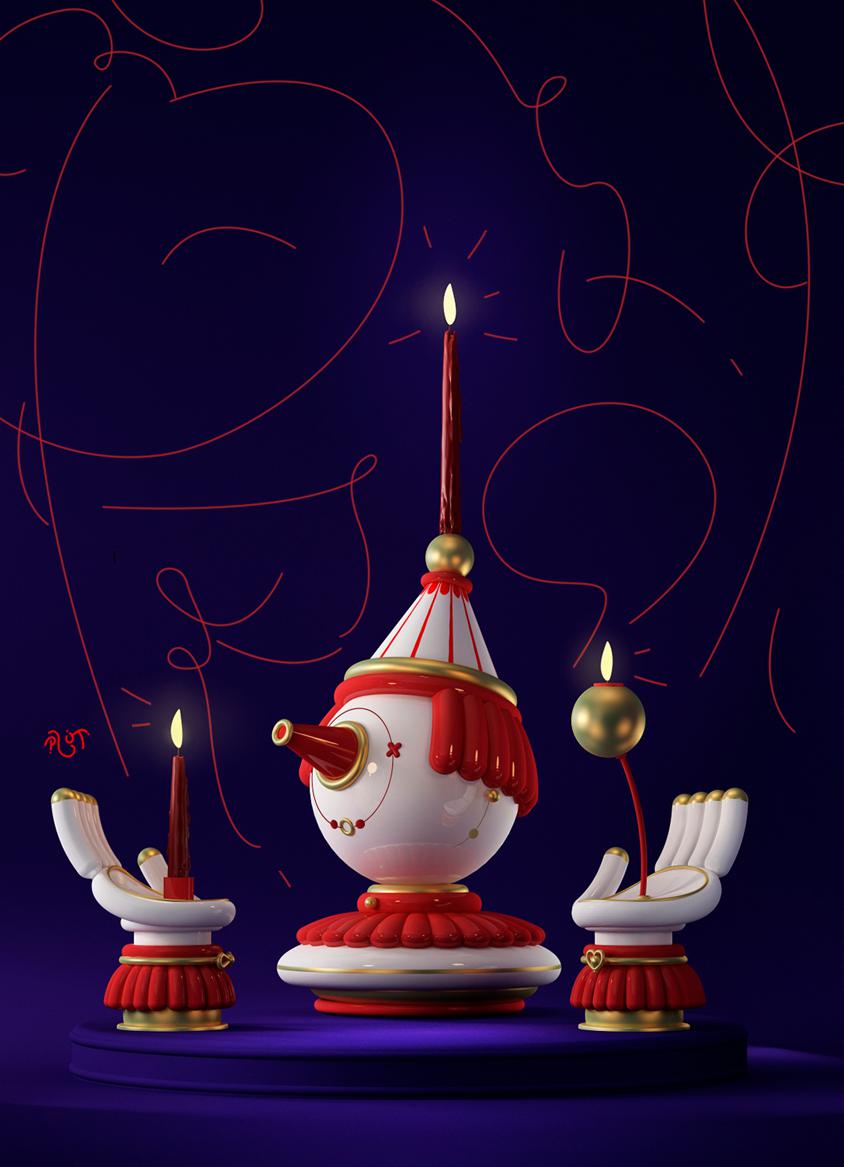 Подсвечник PLUT