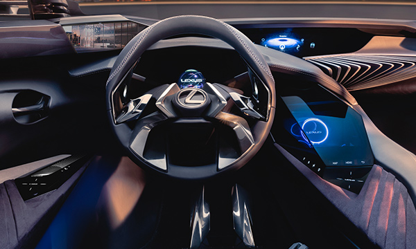 Lexus показал салон концептуального кроссовера UX