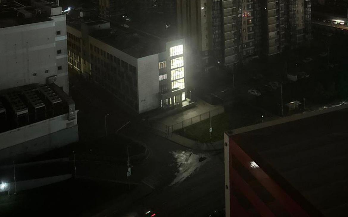 В подмосковном Реутове пропал свет
