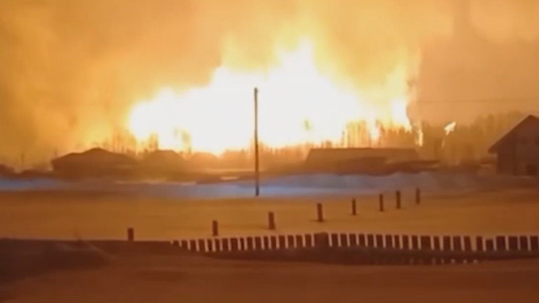 В Пермском крае произошел взрыв на газопроводе