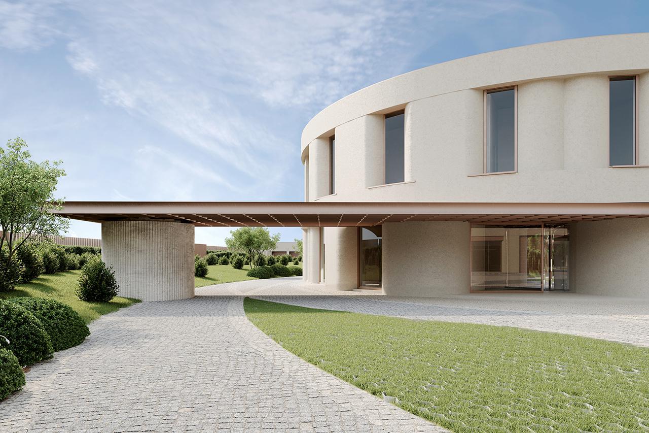 Архитектурная концепция мега-виллы в элитном поселке «Березки River Village» от «Галс-Девелопмент»