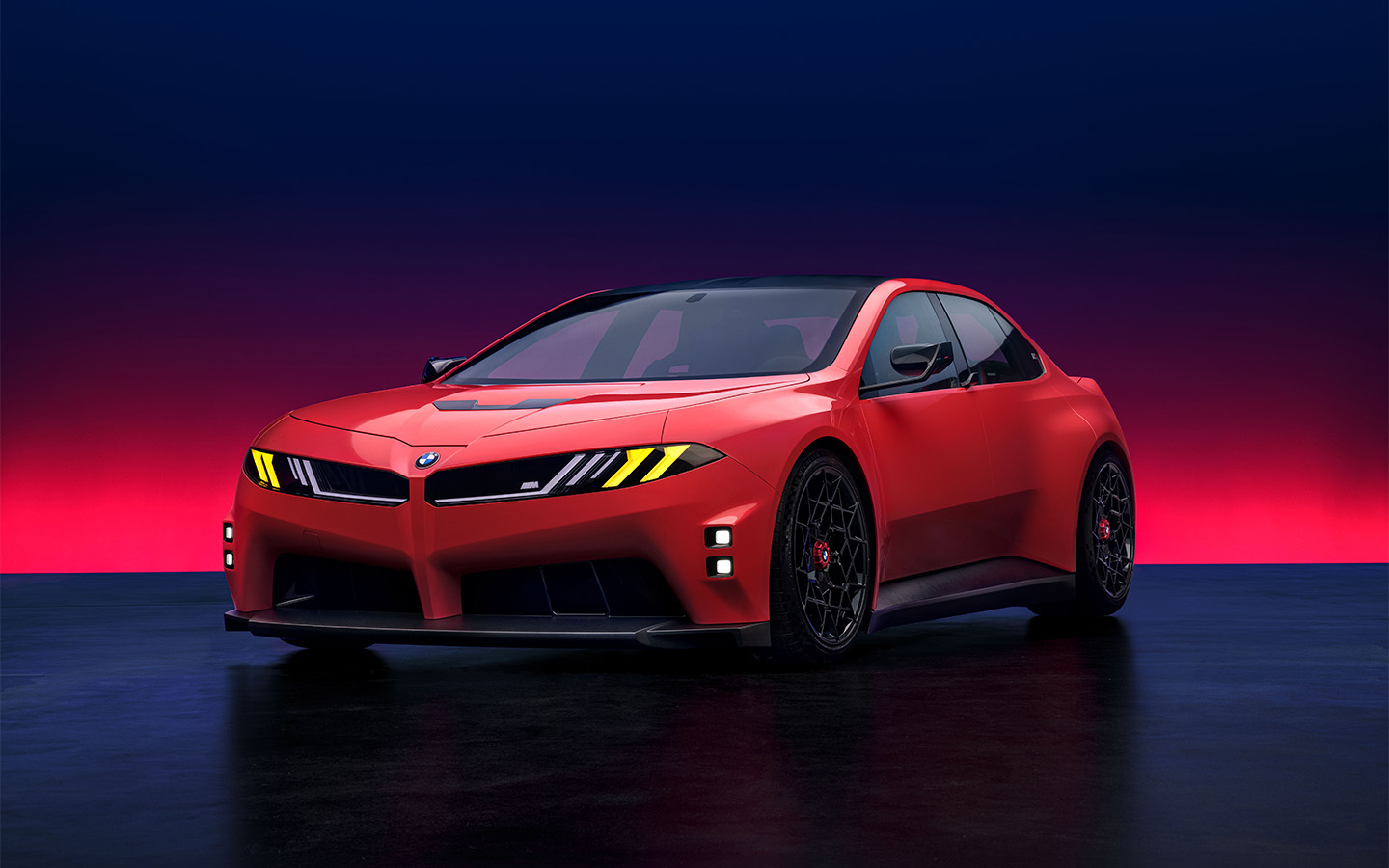BMW M Concept Neue Klasse вооружен четырьмя моторами. Заявленная мощность&nbsp;&mdash; от 700 до 1000 л.с.