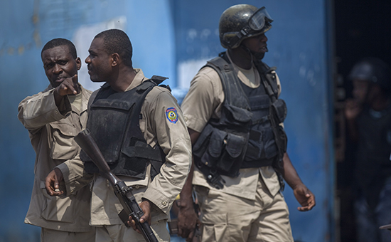 Полиция Гаити. Архивное фото
