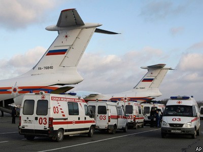 Пожар в ночном клубе в Перми