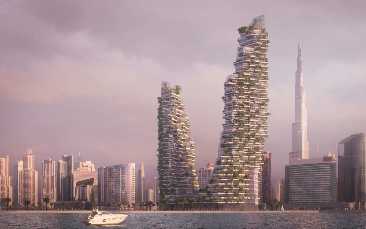 Итальянец спроектировал «лесные небоскребы» для Дубая