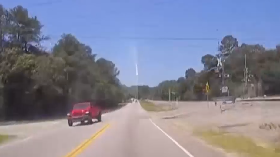 Падение метеора в США попало на видео