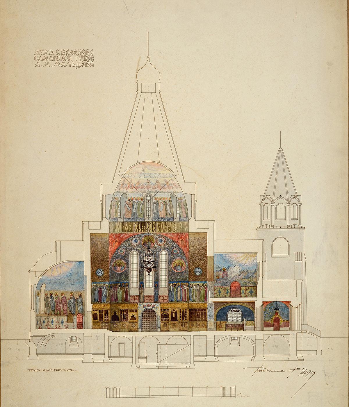 Церковь Троицы Живоначальной. 1909 год
&nbsp;
