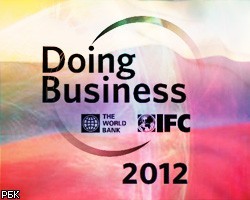 Рейтинг бизнес-среды в 2012г.: Россия заняла 120-е место
