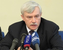 Г.Полтавченко признал, что Петербургу угрожает экономический спад 