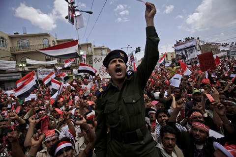 Массовые беспорядки в Йемене
