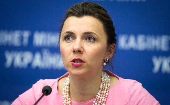 Замминистра экономики Украины Наталия Микольская


