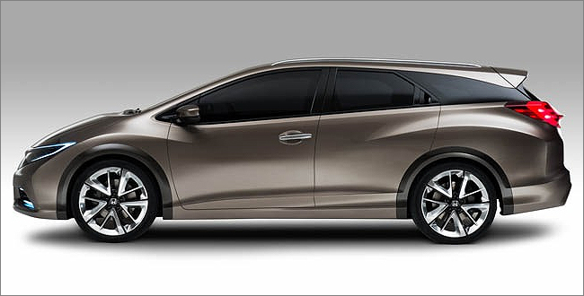 Honda рассекретила Civic в кузове универсал 