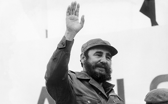 Лидер кубинской революции Фидель&nbsp;Кастро




