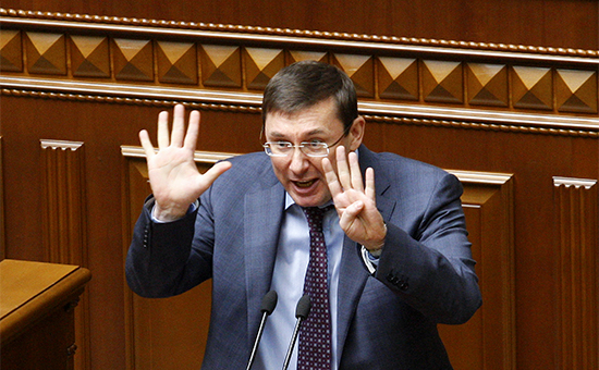 Генеральный прокурор Украины Юрий Луценко

