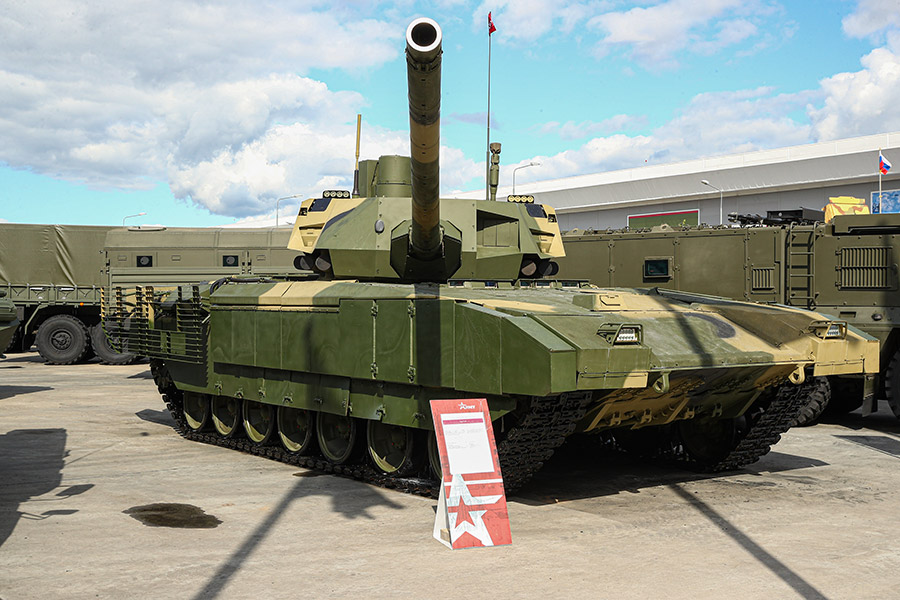 Новейший российский танк Т-14 &laquo;Армата&raquo;